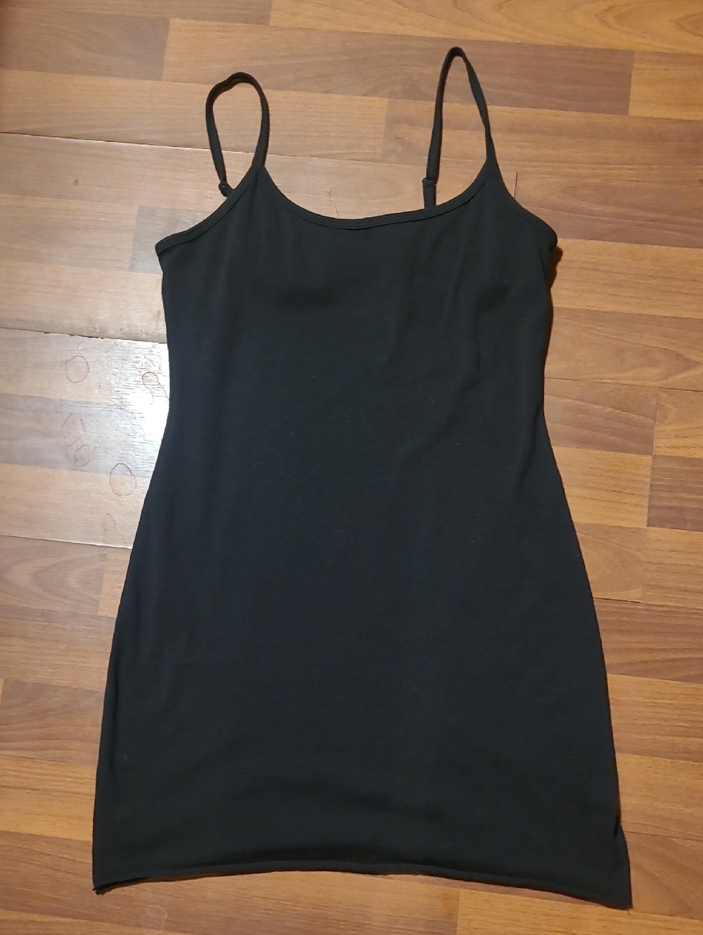Derek Heart Black Spaghetti Strap Mini Dress